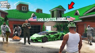 Franklin amp Military Upgrading Franklins House To Military Base In GTA 5 [upl. by Chiaki439]