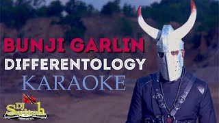 Differentology  Bunji Garlin KARAOKE [upl. by Einnal142]