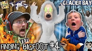 FINDING BIGFOOT GAME The Yeti vs FGTEEV Glacier Bay Map New Update w Bendy amp Granny Items [upl. by Ardnayek]