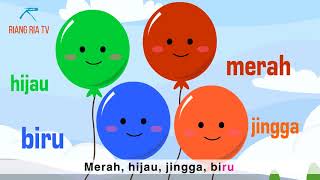 Lagu kanak kanak Best quotMengenal Warnaquot Colors Song in Bahasa Malaysia [upl. by Ochs]