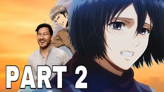 Attack On Titan voiceover parody part 2 [upl. by Slen]