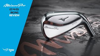 Mizuno Pro 245 Irons Review by TGW [upl. by Nyla839]