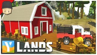 YLANDS  THE BARN  Ep39 SurvivalCraftingExplorationSandbox Game [upl. by Oramug]