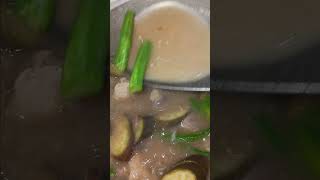 Pork sinigang na may gabitrending [upl. by Pier]