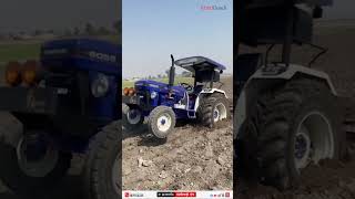 🌾 Farmtrac 6055 Powermaxx farmtrac6055powermaxx tractor farmer farming KhetiGaadi shorts [upl. by Ahsatsana]