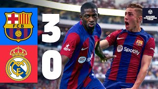 💥 HIGHLIGHTS I BARÇA 30 REAL MADRID 💥 EL CLÁSICO [upl. by Anital]