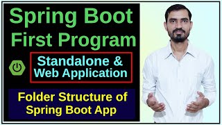 4 Spring Boot First Program  Create Spring Boot Standalone amp Web Application in Spring Tool Suite [upl. by Gris]