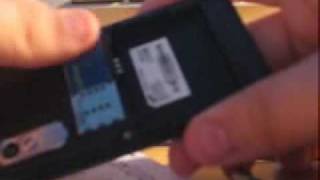 Samsung S5230 Avila  klapka MicroSD i SIM [upl. by Ecertak967]