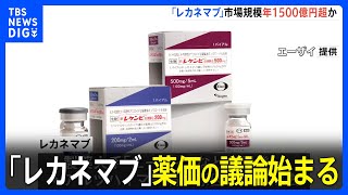 アルツハイマー病の新薬「レカネマブ」薬価の議論はじまる 市場規模は1500億円超の可能性 対象とする患者のガイドラインも｜TBS NEWS DIG [upl. by Shaffert]