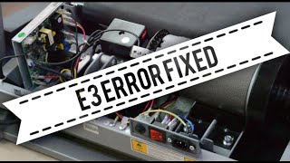 How To FixRepair E3 Error in Treadmill [upl. by Nabla]