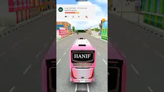 hanif bus reply bussimulatorindonesia automobile bussid shortvideo shorts [upl. by Oigufer]