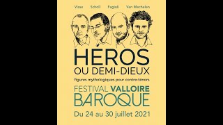 2021  Héros ou demidieux figures mythologiques pour contreténors  12e édition [upl. by Ennairek]