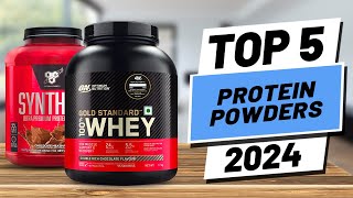 Top 5 BEST Protein Powders of 2024 [upl. by Hillie]