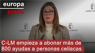 CLM empieza a abonar más de 800 ayudas a personas celíacas [upl. by Anavrin]