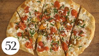 Nik Sharma’s Margherita Naan Pizza [upl. by Barnaby]