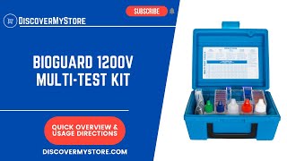 BioGuard 1200V Multi Test Kit [upl. by Reisman]