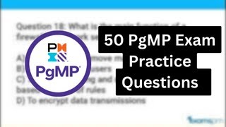 50 PgMP Exam Practice Questions [upl. by Marga]