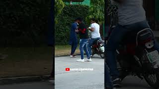 Throwing Pampers at Strangers Faces  Lahori PrankStar [upl. by Sinoda]