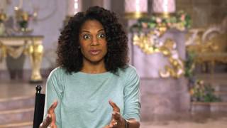 Beauty and the Beast Audra McDonald quotMadame Garderobequot Behind the Scenes Movie InterviewScreenSlam [upl. by Llerdnek]