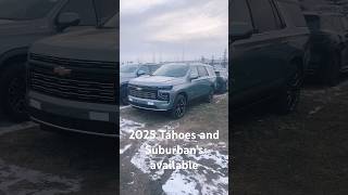 2025 Tahoe and Suburbans available [upl. by Adahsar]