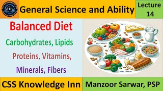 Balanced Diet  Biomolecules  Carbohydrates  Proteins  Lipids [upl. by Odin65]