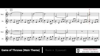 Game of Thrones Main Theme  Ramin Djawadi Instr Orff [upl. by Cogswell]