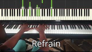 Descends sur nous  Exo Eclats  Piano tutoriel [upl. by Nilesoy]