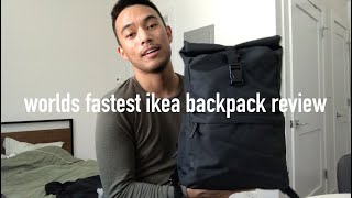 im doing an ikea backpack review [upl. by Lelah]