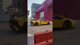 supercar parade in Qatar 🏎️ [upl. by Neelyak]