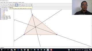 Bisectriz e incentro en Geogebra Profe Alith [upl. by Sandor]