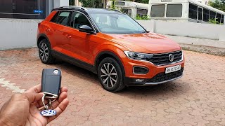 2020 Volkswagen TRoc 1999 Lakh  2020 Detailed Review [upl. by Ardnovahs]