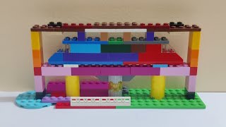 A high speed train with LEGO Classic 10692 [upl. by Asyram]