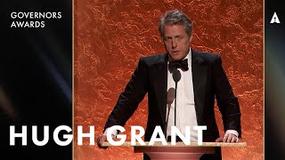 Hugh Grant Honors Richard Curtis  The 15th Governors Awards Presented By ROLEX [upl. by Mireille]