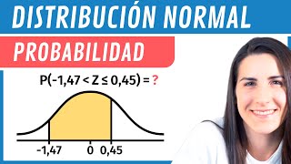 Calcular PROBABILIDAD de una Distribución Normal 🔔 Inferencia Estadística [upl. by Leinehtan483]