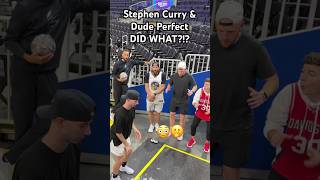 Stephen Curry and Dude Perfect Take on The Crystal Ball Challenge  shorts [upl. by Halbert]