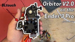 Orbiter V2 Extruder Upgrade on the Ender 3 all stock parts [upl. by Dnalyr589]