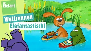 Nulli und Priesemut veranstalten ein Wettrennen mit Schiffen amp Ratefilm Waschen  Der Elefant  WDR [upl. by Llerut]