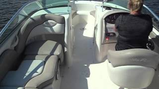 2003 Searay 200 Sundeck walkthrough [upl. by Nsaj110]