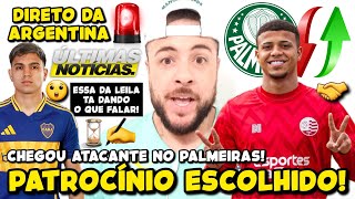 NOVO PATROCINADOR MÁSTER FOI ESCOLHIDO NO PALMEIRAS ATACANTE CHEGOU E OUTRO NA MIRA MUDANÇAS E [upl. by Gnov]