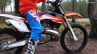 KTM 250 SX 2Stroke  First Test Ride [upl. by Tyre]