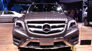 2015 MercedesBenz GLK250 BlueTec 4Matic  Exterior and Interior Walkaround  2015 Detroit Auto Show [upl. by Malas732]