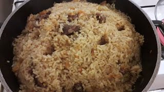 ПЛОВ ИЗ ГОВЯДИНЫ НА СКОВОРОДЕ  UZBEKSIY PLOV RECIPE [upl. by Persons]