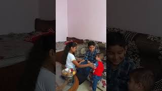 Bhai dooj mnate Bhai bahan [upl. by Etteniotna]