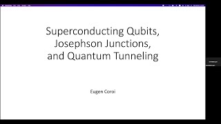 Superconducting Qubits Josephson Junctions and Quantum Tunneling [upl. by Danette]