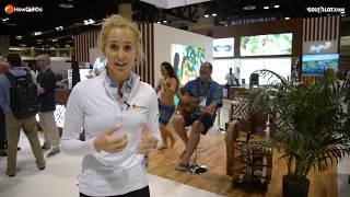 Iona Meets The Head of GFORE Shoes  PGA Show Day 3 With Iona Stephen [upl. by Klaus581]