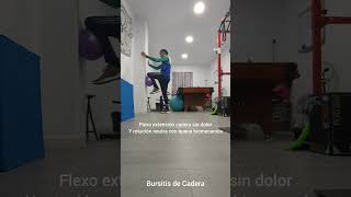 Trocanteritis o bursitis de cadera ejercicio terapeutico [upl. by Nwahsed]