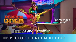 Inspector Chingum ka Happy Holi Dance  Holi Special  Amazon Prime Video [upl. by Vey853]