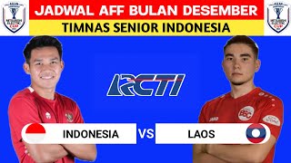 5 PERTEMUAN TERAKHIR INDONESIA VS LAOS DAN JADWAL PERTANDINGAN PIALA AFF 2024 [upl. by Pansy]