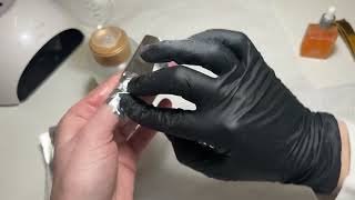 Gel Removal using an EFile  Gel Application with an Apex Part 1 [upl. by Koziara]