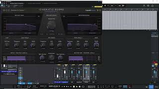 UAD Sound City Studio vs LiquidSonics Cinematic Rooms on Solo Violin [upl. by Roid]